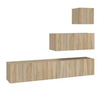 vidaXL TV Cabinet White 90x35x40 cm Engineered Wood, White