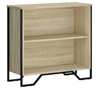 (sonoma oak, 80 x 31 x 74.5 cm) vidaXL Bookcase Bookshelf Book Rack Storage Cabinet Sonoma Oak Engineered Wood