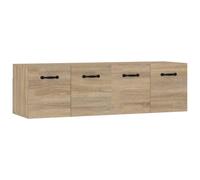 (Sonoma oak, 80 x 35 x 36.5 cm (W x D x H)) vidaXL 2x Wall Cabinets Engineered Wood Storage Cabinet Multi Colours/Sizes