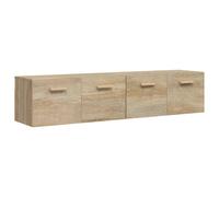 (Sonoma oak, 80 x 35 x 36.5 cm (W x D x H)) vidaXL 2x Wall Cabinets Engineered Wood Storage Cabinet Multi Colours/Sizes