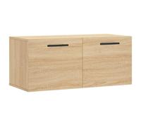 Wall Cabinet Hanging Storage Cabinet Display Cabinet Engineered Wood vidaXL