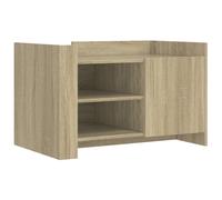 (sonoma oak, 80 x 50 x 50 cm) vidaXL Coffee Table End Table Accent Side Table Sonoma Oak Engineered Wood