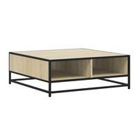 Coffee Table Hallway Tea End Table Side Table Engineered Wood and Metal vidaXL