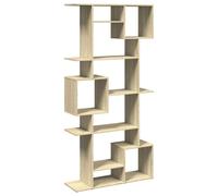 (sonoma oak, 92 x 29 x 188 cm) vidaXL Book Cabinet Bookcase Storage Cabinet Bookshelf Engineered Wood