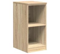 Sonoma Oak Garage Storage Cabinet with Solid Pine Worktop 40 x 51 x 85 cm, 60 kg Load Capacity, 2 Shelves, Versatile for Workshop, Warehouse, Office, Commercial Use