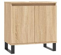 Vidaxl Bathroom Cabinet Sonoma Oak 58X33X60 Cm Engineered Wood, Brown