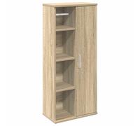(sonoma oak) vidaXL Bathroom Cabinet with Roll Holder Vanity Unit Cupboard Sink Cabinet