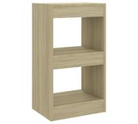 (sonoma oak) vidaXL Book Cabinet/Room Divider Book Shelf Stand Furniture Multi Colours