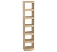 Vidaxl Book Cabinet/room Divider Sonoma Oak 40X30X198 Cm