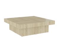 (sonoma oak) vidaXL Coffee Table Couch Table Hall End Center Accent Table Engineered Wood