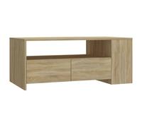 Coffee Table Sonoma Oak 102x55x42cm Engineered Wood GF0