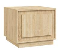 Vidaxl Coffee Table Sonoma Oak 51X50X44 Cm Engineered Wood