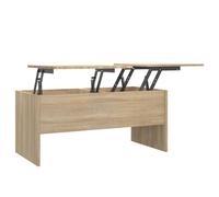 (sonoma oak) vidaXL Coffee Table Engineered Wood Couch Centre Accent Table Multi Colours