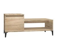 (Sonoma oak) vidaXL Coffee Table Engineered Wood Side Sofa Accent Couch Table Multi Colours