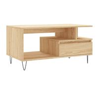 (sonoma oak) vidaXL Coffee Table Side Table End Accent Telephone Sofa Table Engineered Wood