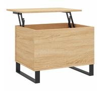 vidaXL Coffee Table Sonoma Oak 60x44.5x45 cm Engineered Wood