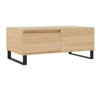 vidaXL Coffee Table Sonoma Oak 90x50x36.5 cm Engineered Wood