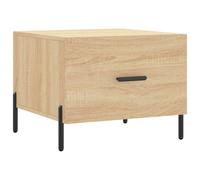 (sonoma oak) vidaXL Coffee Table Side Table Sofa Couch Table Smoked Oak Engineered Wood