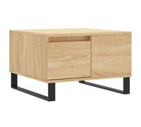 vidaXL Coffee Table Sonoma Oak 55x55x36.5 cm Engineered Wood