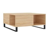 (sonoma oak) vidaXL Coffee Table Side Table Sofa Couch Tea Table White Engineered Wood