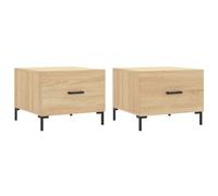(sonoma oak) vidaXL Coffee Table Side Table Sofa Table Telephone Table Engineered Wood