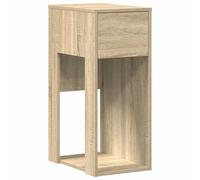 (sonoma oak) vidaXL Computer Tower Stand with Drawer Old Wood 30x44x74 cm pc tower stand