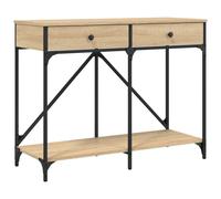 (sonoma oak) vidaXL Console Table End Table Hallway Stand Side Sofa Table Engineered Wood