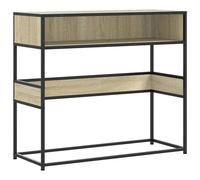 Console Table Sonoma Oak 90x35x80 cm Engineered Wood