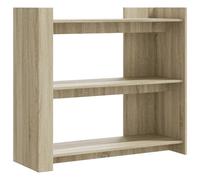 (sonoma oak) vidaXL Console Table Tea End Table Accent Side Table White Engineered Wood