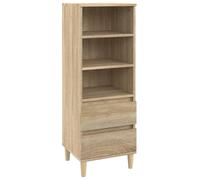 Highboard Engineered Wood High Sideboard Buffet Cabinet Multi Colours vidaXL