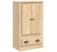 (sonoma oak) vidaXL Highboard High Sideboard Side Cabinet Storgae Cupboard Engineered Wood