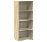 vidaXL Highboard, Sideboard for Hallway Living Room, Side Cabinet with Storage, Cupboard, Buffet Cabinet, Modern Style, Sonoma Oak Engineered Wood
