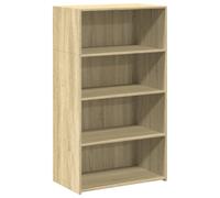 (sonoma oak) vidaXL Highboard Sideboard Side Cabinet Cupboard Grey Sonoma Engineered Wood
