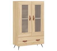 vidaXL Highboard Sonoma Oak 69.5x31x115 cm Engineered Wood