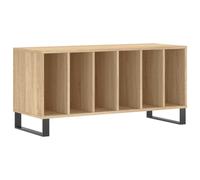 vidaXL Record Cabinet Sonoma Oak 100x38x48 cm Engineered Wood