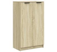 (Sonoma oak) vidaXL Shoe Cabinet Engineered Wood Hallway Shoe Storage Cupboard Shoe Holder