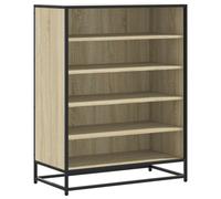 Shoe Cabinet Shoe Storage Rack Shoe Cupboard Engineered Wood and Metal vidaXL