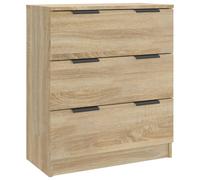 vidaXL Sideboard Sonoma Oak 60x30x70 cm Engineered Wood