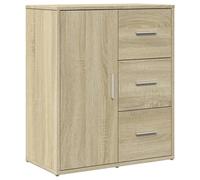 (sonoma oak) vidaXL Sideboard Cupboard Highboard Side Cabinet Brown Oak Engineered Wood