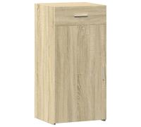 vidaXL Sideboard Sonoma Oak 45x42.5x93 cm Engineered Wood - Brown, Brown