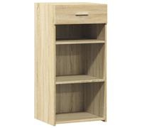 vidaXL Sideboard Sonoma Oak 45x42.5x93 cm Engineered Wood - Brown, Brown