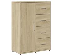 Vidaxl Sideboard Sonoma Oak 60X31X84 Cm Engineered Wood