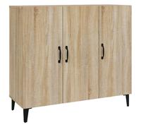 (sonoma oak) vidaXL Sideboard Engineered Wood Indoor Cupboard Storage Cabinet Multi Colours