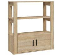 (Sonoma oak) vidaXL Sideboard Engineered Wood Side Cabinet Home Organiser Multi Colours