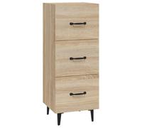 (Sonoma oak) vidaXL Sideboard Engineered Wood Side Cabinet Home Organiser Multi Colours