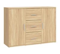 Vidaxl Sideboard Sonoma Oak 91X29.5X65 Cm Engineered Wood Sideboards