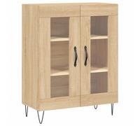 vidaXL Sideboard Sonoma oak 69.5 x 34 x 90 cm Engineered Wood