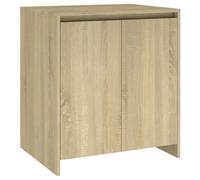(sonoma oak) vidaXL Sideboard Engineered Wood Bedroom Furniture Side Cabinet Multi Colours