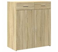 (sonoma oak) vidaXL Sideboard Storage Cupboard Cabinet Highboard Brown Oak Engineered Wood
