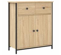 (sonoma oak) vidaXL Sideboard Storage Cupboard Highboard Home Side Cabinet Engineered Wood
